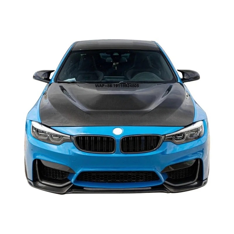GTS Style Carbon Fiber Hood for  4 Series 3 Series F32 F33 F36 F80 M3 F82 F83 M4 Front Bonnet Hood